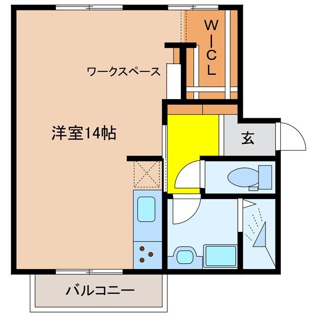 平田町駅 徒歩5分 3階の物件間取画像