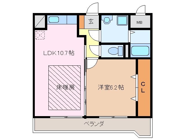 ウィルホンションの物件間取画像