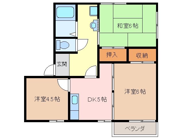 アネックスＮの物件間取画像