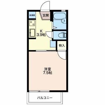 エルフラットの物件間取画像