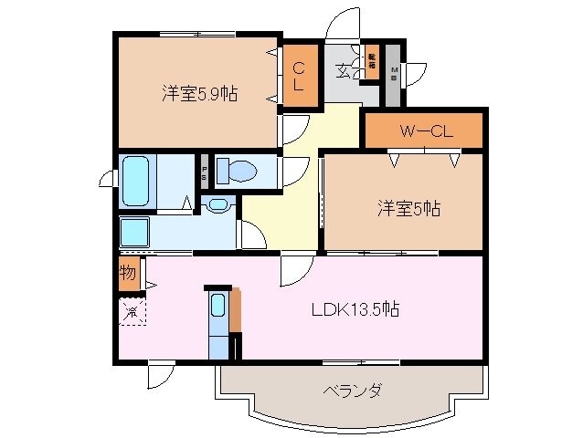 K&Kの物件間取画像