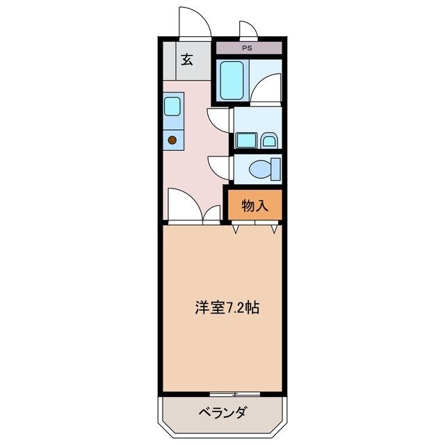マンションＬＩＶＥの物件間取画像