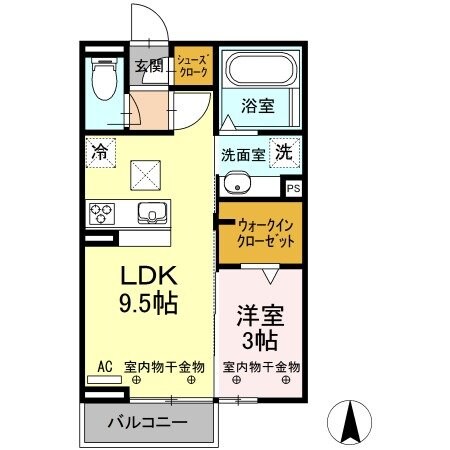 キートスマルカ　B棟の物件間取画像