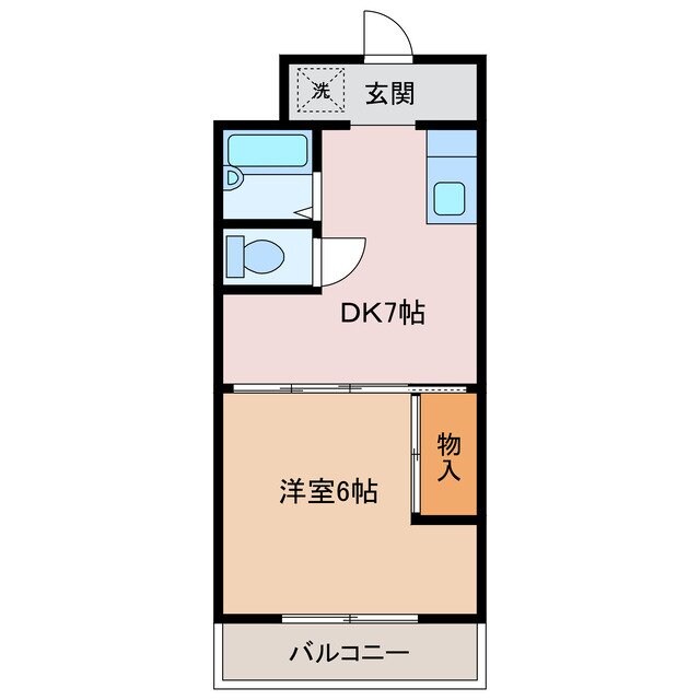 江戸宿阿部喜の物件間取画像