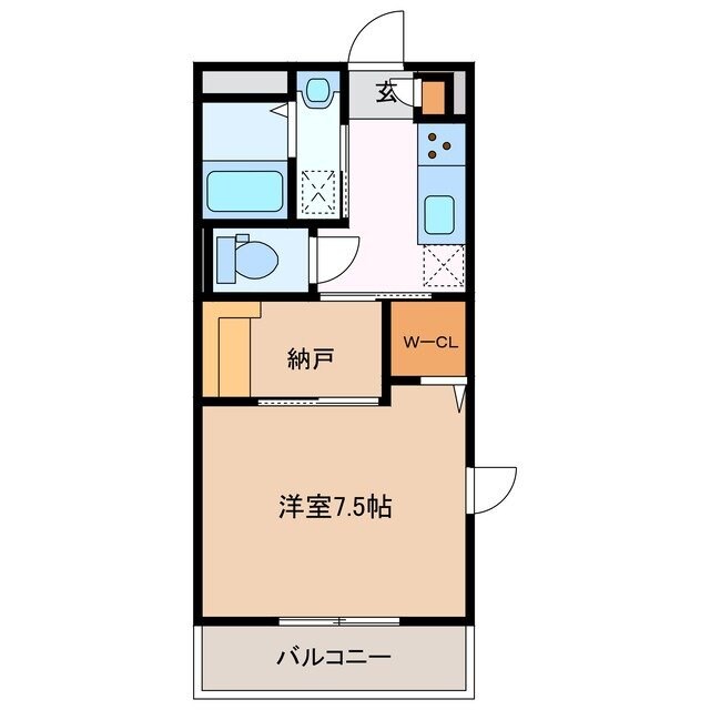 ロイヤルグランコート津の物件間取画像