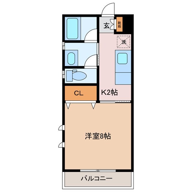 アルファーⅡの物件間取画像