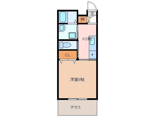 ベルフォーレ西丸之内の物件間取画像