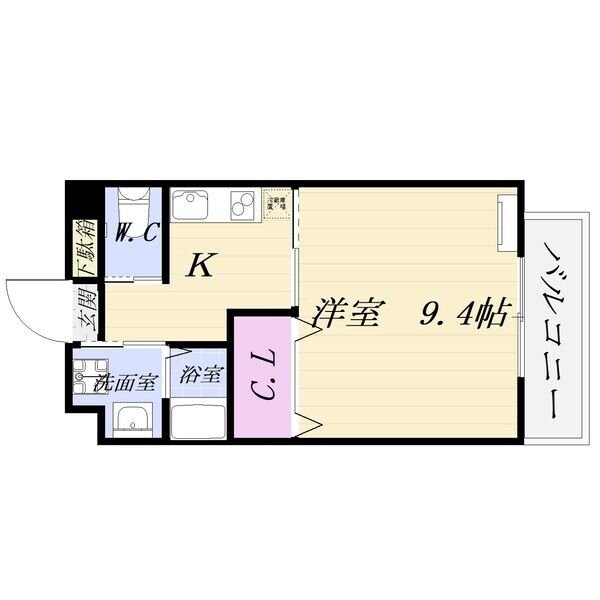 ルラシオン江戸橋の物件間取画像