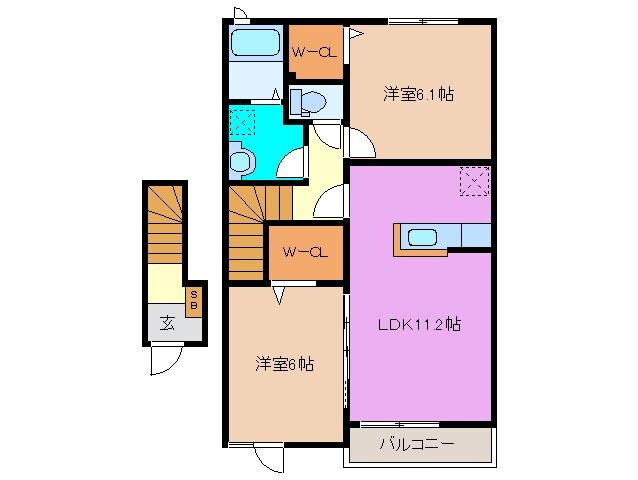 Ａｎｇｅの物件間取画像