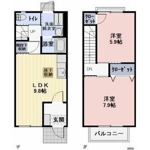 ブランシェエンゼルハイムＡ棟の物件間取画像