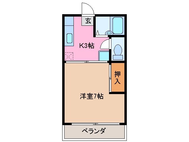 アクティブシティCの物件間取画像