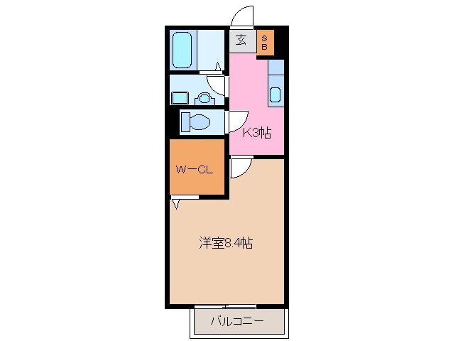 ブランドールの物件間取画像