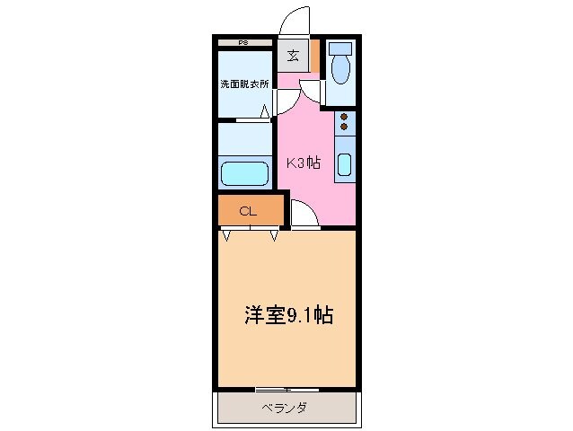 物件間取画像