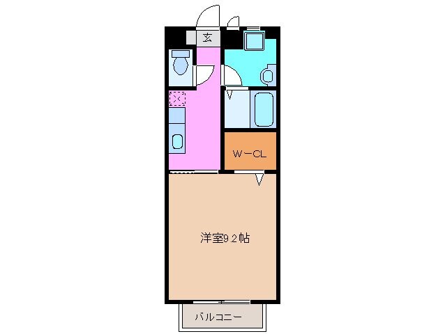 ベルテの物件間取画像