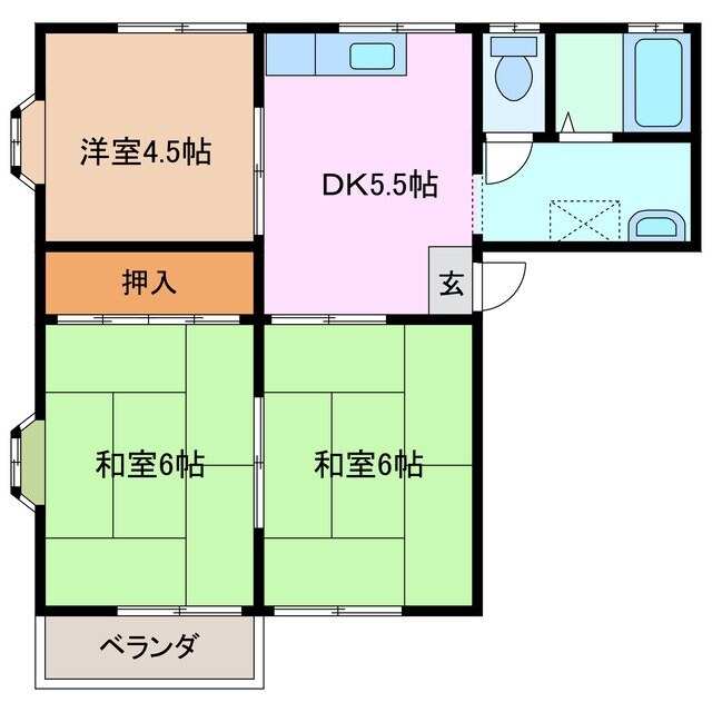 メゾンファインの物件間取画像