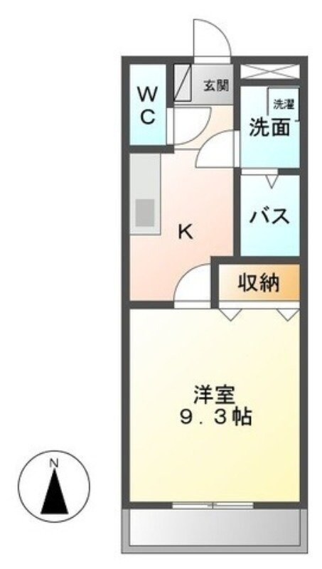 グレイスピアⅡの物件間取画像