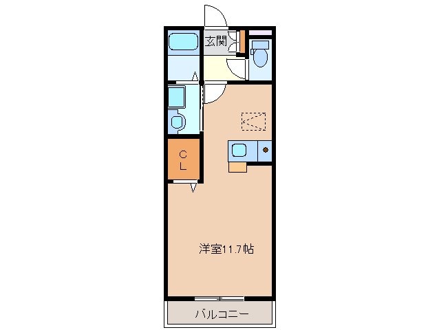 ガレッタGの物件間取画像