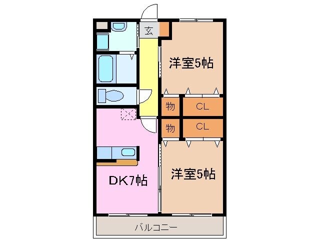 フォーレストの物件間取画像