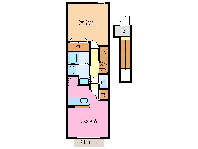 ミラベルの物件間取画像