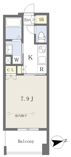 Ｆｉｒｓｔ　Ｅａｖｅｓ　Ｆｕｋｕｓｈｉｍａの物件間取画像