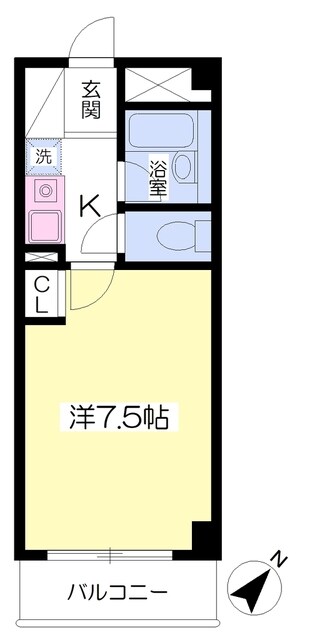 シンフォニーレジデンス柴原の物件間取画像