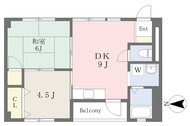 ＭＩＳＴＲＡＬ千里丘の物件間取画像