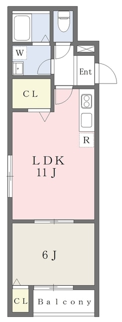 オーパス茨木の物件間取画像