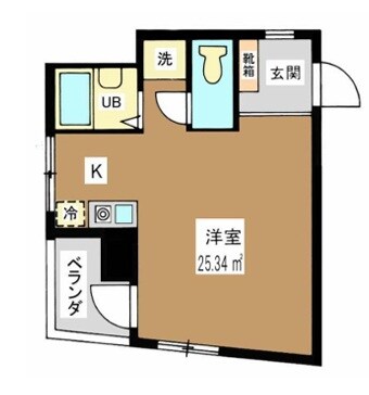ハイツ桜の物件間取画像
