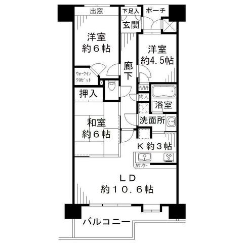 藤和シティホームズ本所吾妻橋の物件間取画像