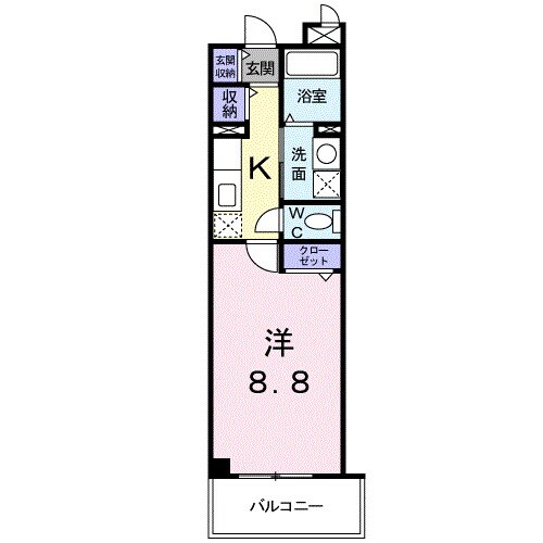 セレッソの物件間取画像