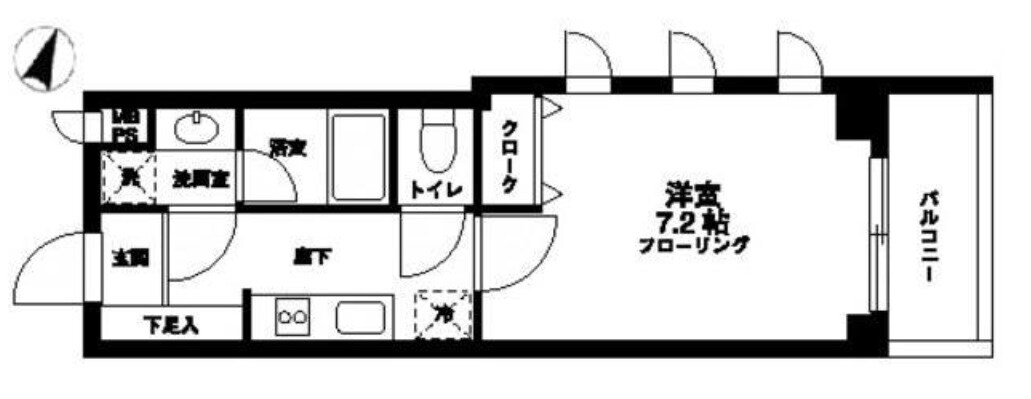 物件間取画像