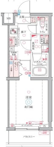 クレヴィスタ高砂の物件間取画像