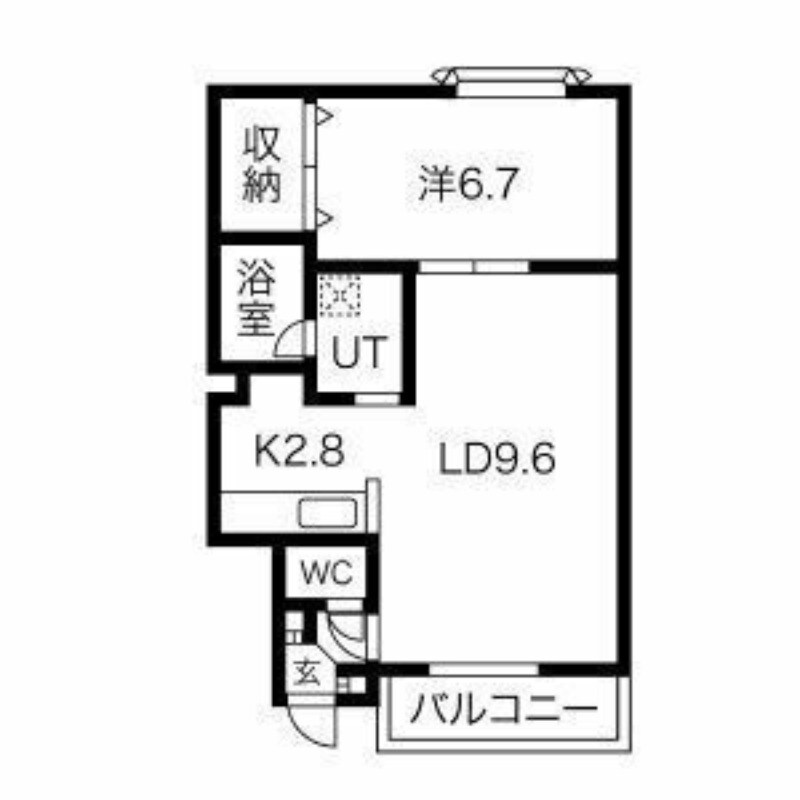 東海大前 徒歩3分 1階の物件間取画像