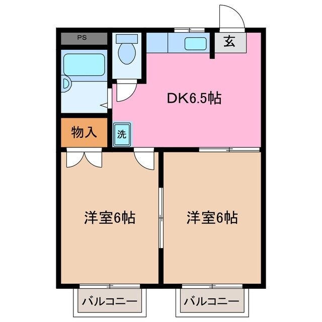 物件間取画像