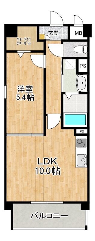 サンスクエアIIの物件間取画像
