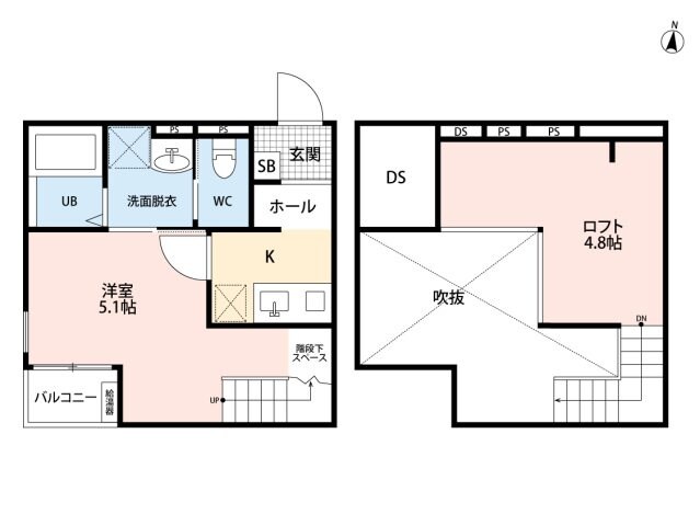 ＭＡＨＯＲＡ ＭＡＩＳＯＮ 久留米大学前駅１の物件間取画像