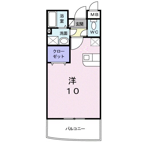 ラ　フローラの物件間取画像