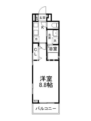 グランクレスタ　シェルの物件間取画像