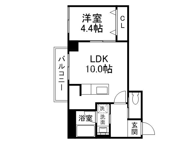 HaleLuana東山の物件間取画像