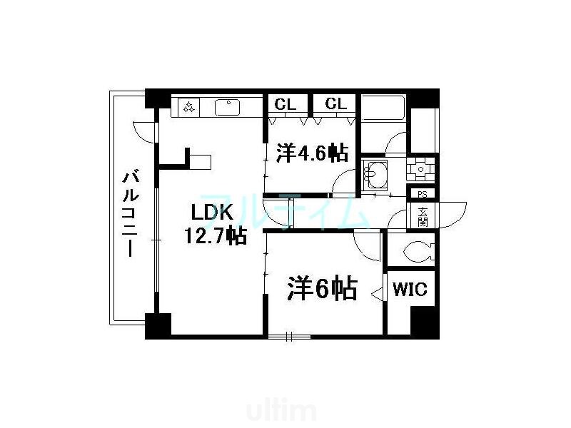 Pianura柳馬場の物件間取画像