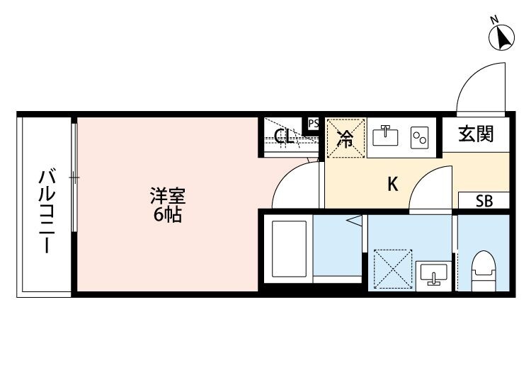 SQB(エスキュービー)の物件間取画像