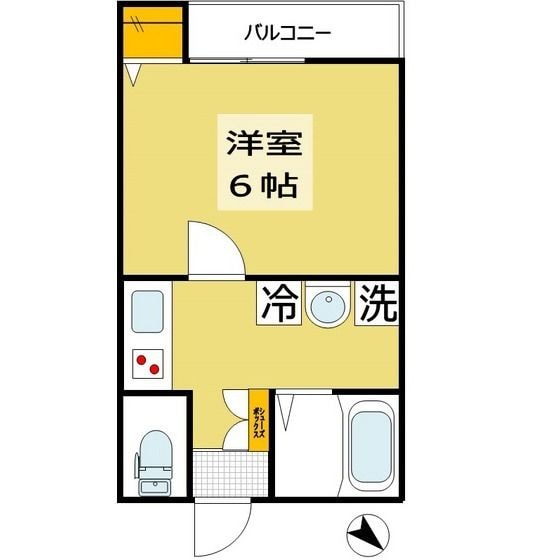 物件間取画像
