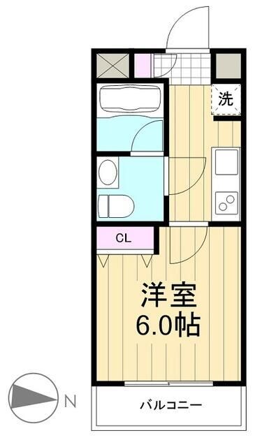 ＡＺＥＳＴお花茶屋Ⅳの物件間取画像