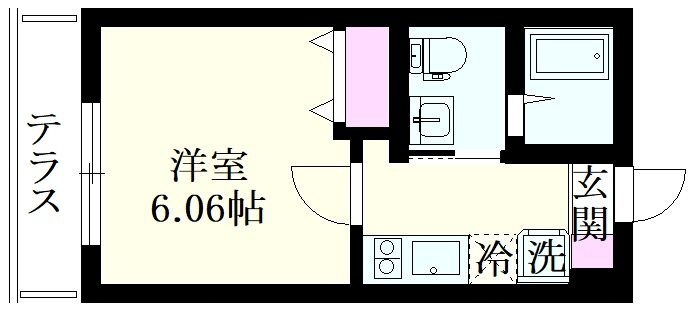 NSGATE扇大橋の物件間取画像