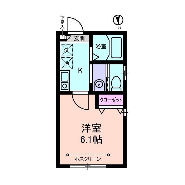 グランドール足立の物件間取画像