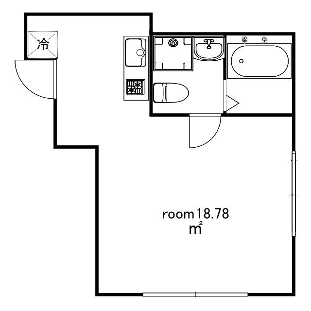 セレヴィエ·オキノの物件間取画像
