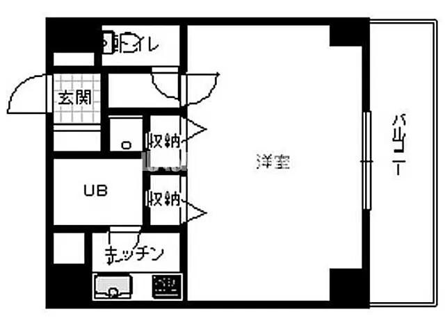 セレスベイサイド博多の物件間取画像