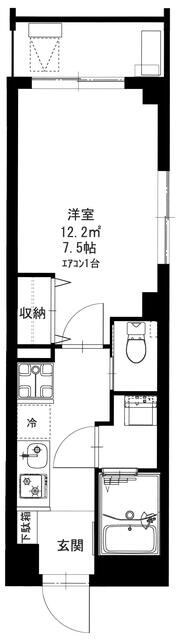 綾瀬駅 徒歩10分 5階の物件間取画像