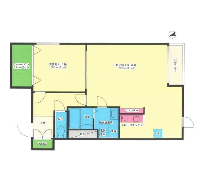 田端駅 徒歩13分 2階の物件間取画像