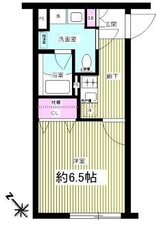 門前仲町駅 徒歩4分 4階の物件間取画像